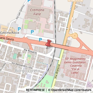 Mappa Via dei Comizi Agrari, 2, 26100 Cremona, Cremona (Lombardia)