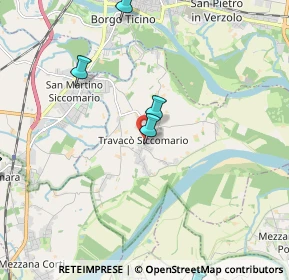 Mappa 27020 Travacò Siccomario PV, Italia (3.56786)