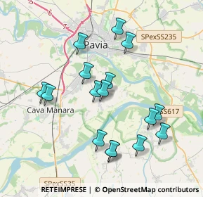 Mappa 27020 Travacò Siccomario PV, Italia (3.64313)