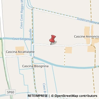 Mappa Cascina Accattasete, 27027 Gropello Cairoli PV, Italia, 27027 Gropello Cairoli, Pavia (Lombardia)