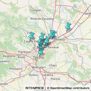 Mappa Via Raspini, 10036 Settimo Torinese TO, Italia (6.93)