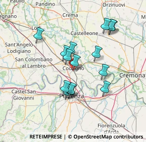 Mappa Via San Michele, 26861 Fombio LO, Italia (12.43133)