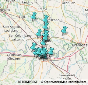 Mappa Via San Michele, 26861 Fombio LO, Italia (9.722)
