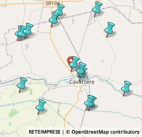 Mappa Strada Provinciale Cavarzere Romea, 30014 Cavarzere VE, Italia (4.888)