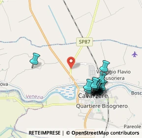 Mappa Strada Provinciale Cavarzere Romea, 30014 Cavarzere VE, Italia (1.887)