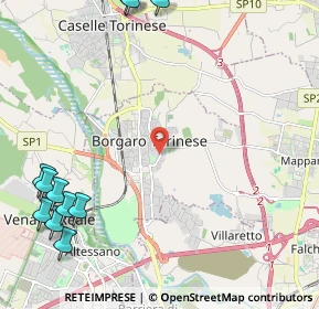 Mappa , 10071 Borgaro Torinese TO, Italia (3.25455)