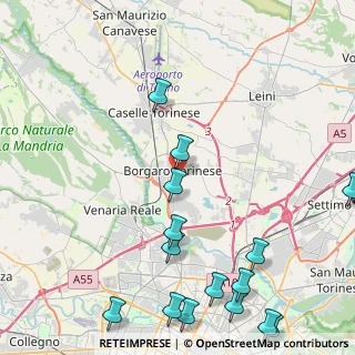 Mappa , 10071 Borgaro Torinese TO, Italia (6.28235)