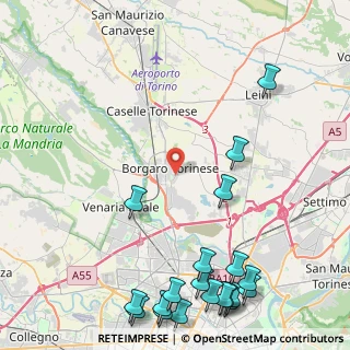 Mappa , 10071 Borgaro Torinese TO, Italia (6.4205)