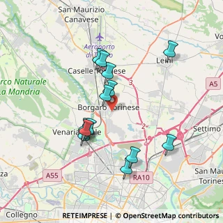 Mappa , 10071 Borgaro Torinese TO, Italia (3.41923)