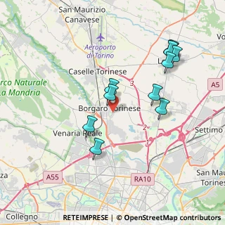 Mappa , 10071 Borgaro Torinese TO, Italia (3.86909)
