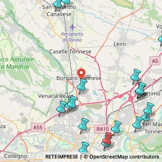 Mappa , 10071 Borgaro Torinese TO, Italia (6.617)