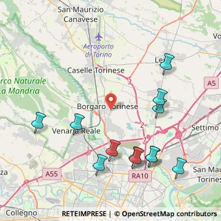 Mappa , 10071 Borgaro Torinese TO, Italia (4.92417)