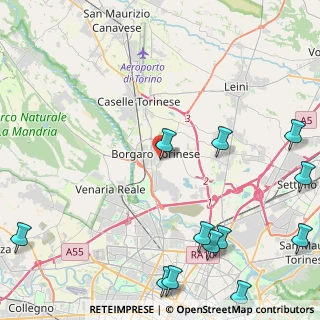 Mappa , 10071 Borgaro Torinese TO, Italia (6.47167)