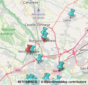 Mappa , 10071 Borgaro Torinese TO, Italia (6.406)