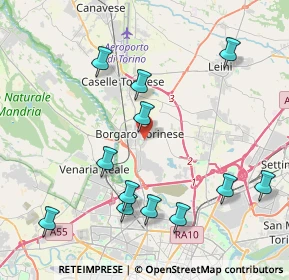 Mappa , 10071 Borgaro Torinese TO, Italia (4.54083)