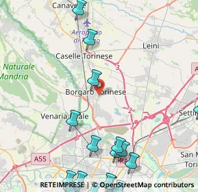 Mappa , 10071 Borgaro Torinese TO, Italia (6.6245)