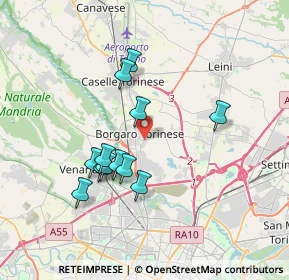 Mappa , 10071 Borgaro Torinese TO, Italia (3.21083)