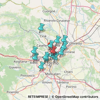 Mappa , 10071 Borgaro Torinese TO, Italia (8.88533)