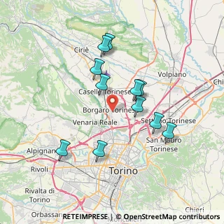 Mappa , 10071 Borgaro Torinese TO, Italia (6.66909)