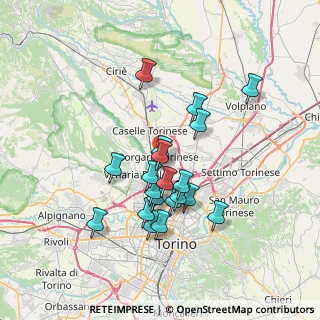 Mappa , 10071 Borgaro Torinese TO, Italia (6.2565)