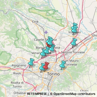 Mappa , 10071 Borgaro Torinese TO, Italia (6.27333)