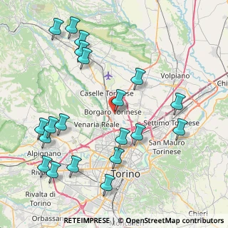 Mappa , 10071 Borgaro Torinese TO, Italia (9.8865)