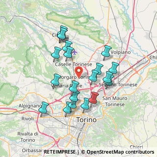 Mappa , 10071 Borgaro Torinese TO, Italia (6.839)