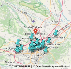 Mappa , 10071 Borgaro Torinese TO, Italia (7.822)