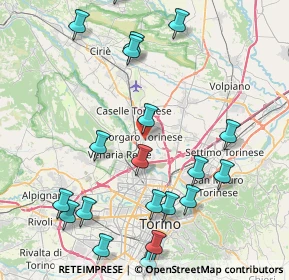 Mappa , 10071 Borgaro Torinese TO, Italia (9.9605)