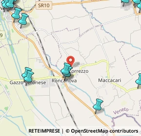 Mappa Via Frassanelli, 37060 Gazzo Veronese VR, Italia (3.714)
