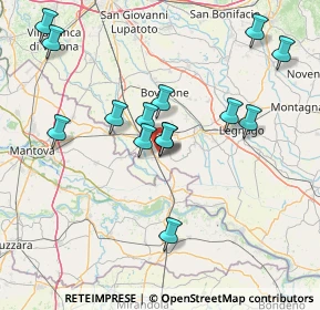 Mappa Via Frassanelli, 37060 Gazzo Veronese VR, Italia (15.20857)