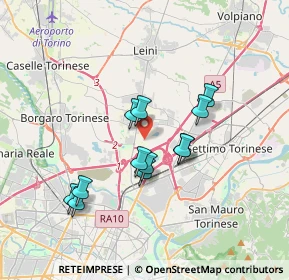Mappa 10071 Settimo Torinese TO, Italia (3.02083)