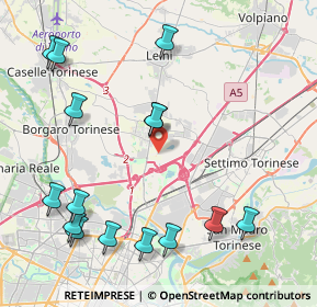 Mappa 10071 Settimo Torinese TO, Italia (5.06)