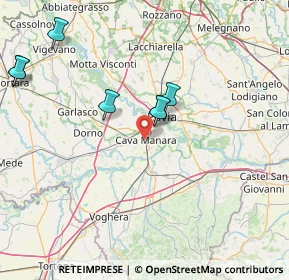 Mappa Via G. Garibaldi, 27051 Cava Manara PV, Italia (24.14417)