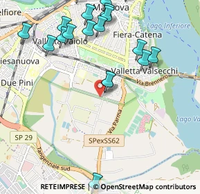 Mappa Via Giuseppe Mazzini, 46100 Mantova MN, Italia (1.2925)