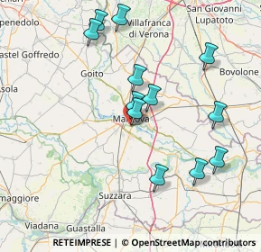 Mappa Via Giuseppe Mazzini, 46100 Mantova MN, Italia (15.29583)