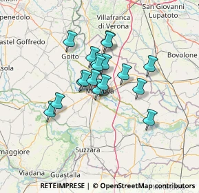 Mappa Via Giuseppe Mazzini, 46100 Mantova MN, Italia (9.88278)