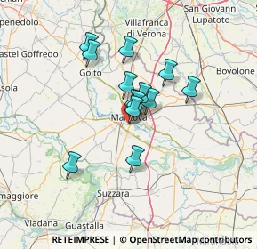 Mappa Via Giuseppe Mazzini, 46100 Mantova MN, Italia (9.78692)