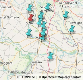 Mappa Via Giuseppe Mazzini, 46100 Mantova MN, Italia (13.226)