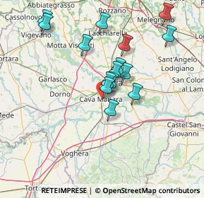 Mappa Via Alberto Lamarmora, 27051 Cava Manara PV, Italia (13.09133)