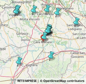 Mappa Via Alberto Lamarmora, 27051 Cava Manara PV, Italia (15.22813)