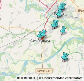 Mappa Via Alberto Lamarmora, 27051 Cava Manara PV, Italia (4.05091)