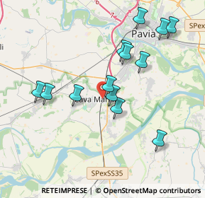Mappa Via Alberto Lamarmora, 27051 Cava Manara PV, Italia (3.74462)