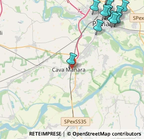 Mappa Via Alberto Lamarmora, 27051 Cava Manara PV, Italia (6.06154)