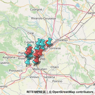Mappa Via Monte Rosa, 10036 Settimo Torinese TO, Italia (12.99944)