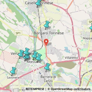 Mappa SP Torino Lanzo, 10071 Borgaro torinese TO (2.82)