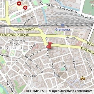 Mappa Corso Giuseppe Garibaldi, 259, 26100 Cremona, Cremona (Lombardia)