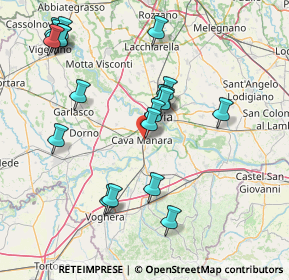 Mappa Via Don Boschetti, 27051 Cava Manara PV, Italia (16.7495)