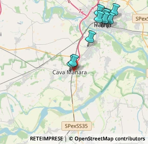 Mappa Via Don Boschetti, 27051 Cava Manara PV, Italia (4.55455)