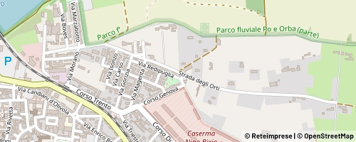Mappa Casale Monferrato
